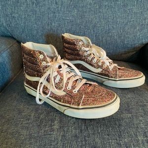 Vans Glitter Sk8 Hi Shoes